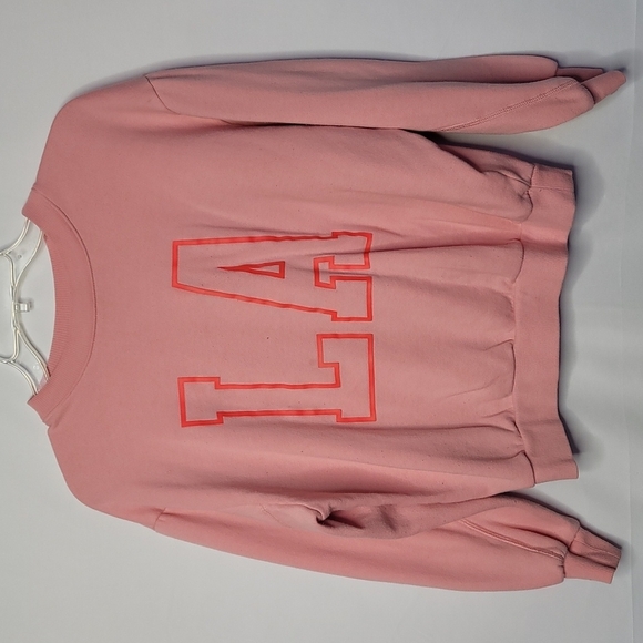 Wild Fable pink pullover crewneck LA sweatshirt size XS - Picture 1 of 6